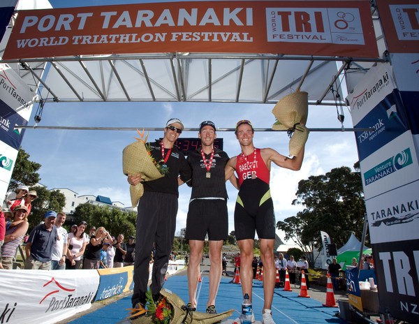 Men's podium